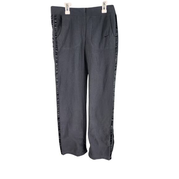 Vintage Y2K Nike Fleece pants women's medium - Picture 1 of 6